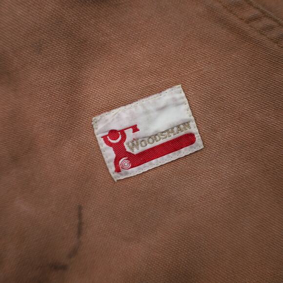 Vintage Woodsman Canvas Work Jacket. Features quilted liner - Picture 4 of 13